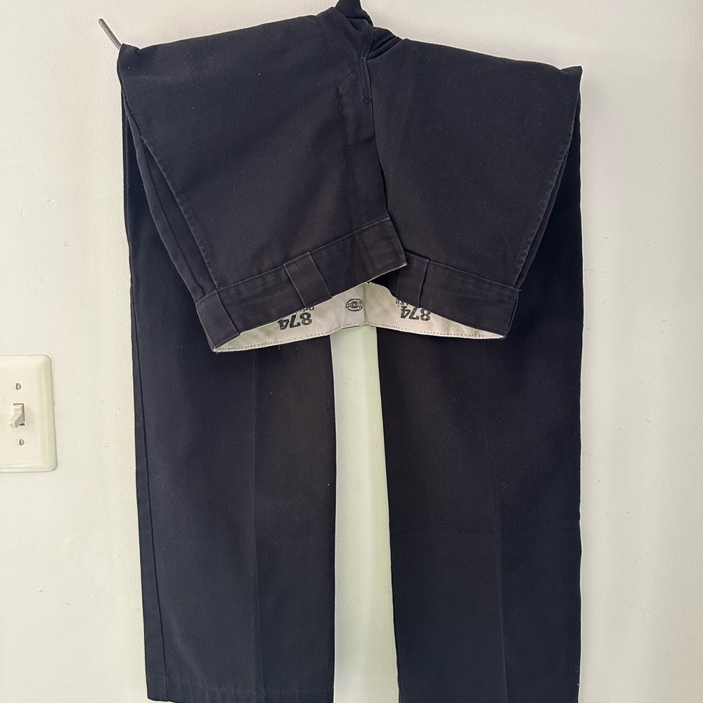 Dickies Black Original Fit Pants